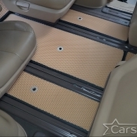 Автомобильные коврики EVA на Kia Carnival III (9мест) 2+2+3 без трансформеров (2014-2021)