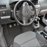 Автомобильные коврики EVA на Opel Zafira B 3 ряда (2005-2014) 