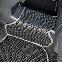 Коврики текстильные на Skoda Kodiaq I 3 ряда (2016->)