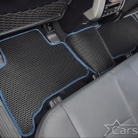 Коврики текстильные на Lexus GX II 460 рестайл 3 ряда (2013->)