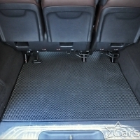 Коврики текстильные на Mercedez-Benz V-klasse II W447 (2 ряд - 2 места с проходом) (2014->)
