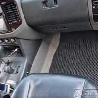 Коврики текстильные на Mitsubishi Pajero III 5D (2000-2007)