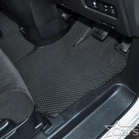 Двухслойные коврики EVA на Nissan Serena IV C26 пр.руль (2010-2016)