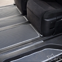 Двухслойные коврики EVA на Toyota Vellfire I пр.руль (2008-2014) 2 ряд - 2 места