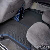 Двухслойные коврики EVA на Mitsubishi Delica IV Long пр.руль (1994-2007) 
