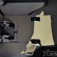 Двухслойные коврики EVA на Linkoln Navigator II 3 ряда (2003-2006)