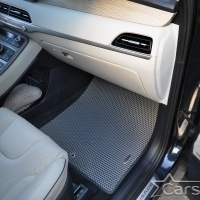 Двухслойные коврики EVA на Hyundai Palisade I 3 ряда (2018->)