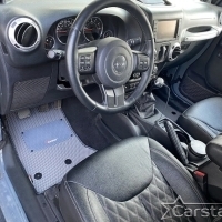 Двухслойные коврики EVA на Jeep Wrangler III (2007-2018) 