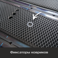 Автомобильные коврики EVA на Hyundai Staria 9 мест (2021->)