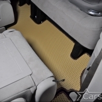 Автомобильные коврики EVA на Chrysler Grand Voyager V (2008->) 2 ряд: кресла 1+1 убираются в пол