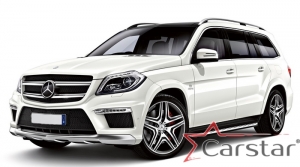 Комплект ковриков в салон Mercedes-Benz GL-klasse II X166 (2012-2015)