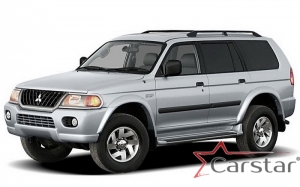 Комплект ковриков в салон Mitsubishi Montero Sport I (1998-2008) 
