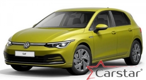 Комплект ковриков в салон  Volkswagen Golf VIII (2019->)