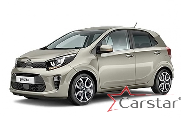 Текстильные коврики для Kia Picanto III (2017->)