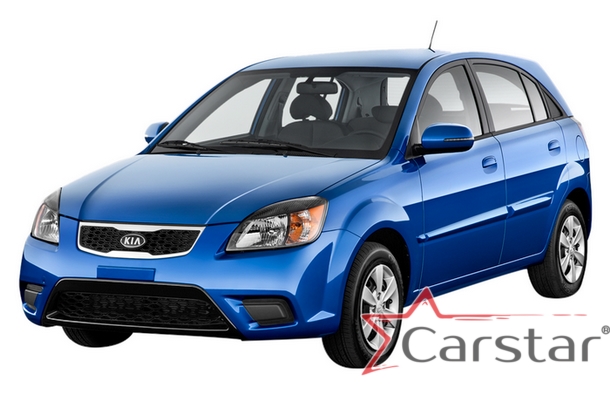 Текстильные коврики для Kia Rio II рестайл (2009-2011)