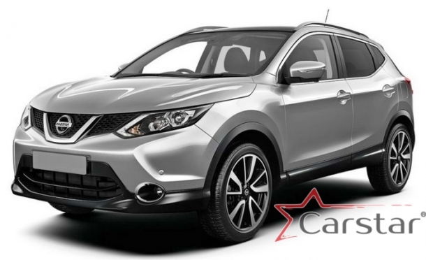 Текстильные коврики для Nissan Qashqai II англ.сборка (2013-2015)