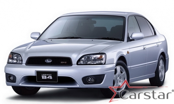 Двухслойные коврики EVA для Subaru Legacy III пр.руль (1998-2003)