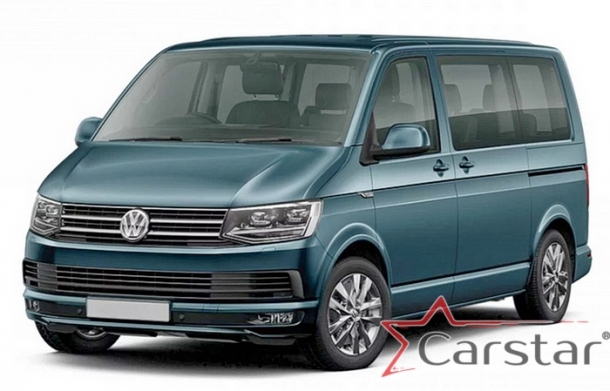 Автомобильные коврики EVA для Volkswagen Multivan T6