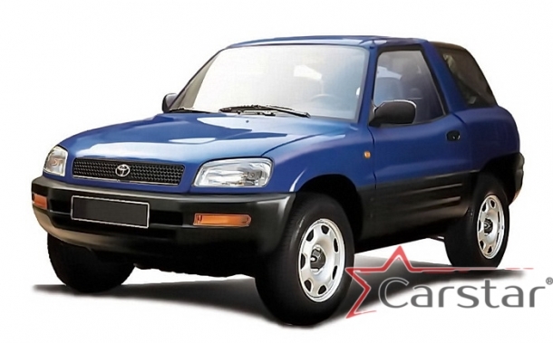Автомобильные коврики EVA для Toyota RAV4 I 3D (1994-2000)
