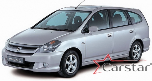 Текстильные коврики для Honda Stream I пр.руль (2000-2006)