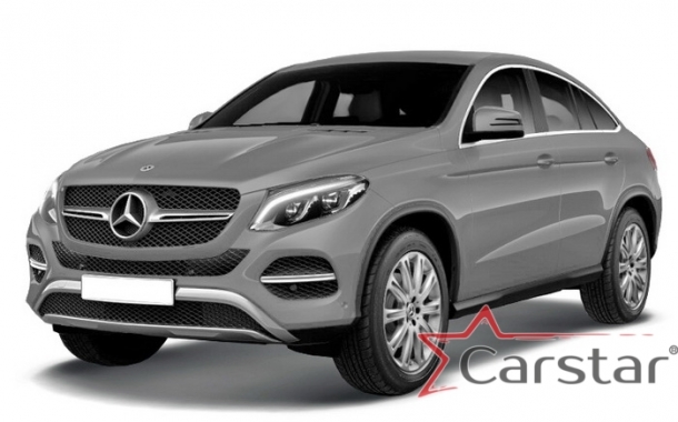 Двухслойные коврики EVA для Mercedes-Benz GLE-klasse I С292 Coupe (2015-2019)