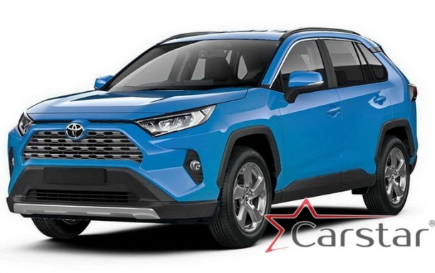 Двухслойные коврики EVA для Toyota RAV 4 V (2018->) 