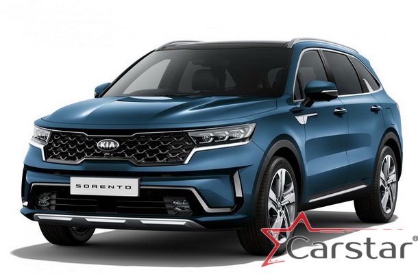 Двухслойные коврики EVA для Kia Sorento IV (2020->)
