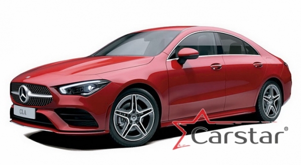 Текстильные коврики для Mercedes-Benz CLA-klasse II С118_X118 (2019->) 