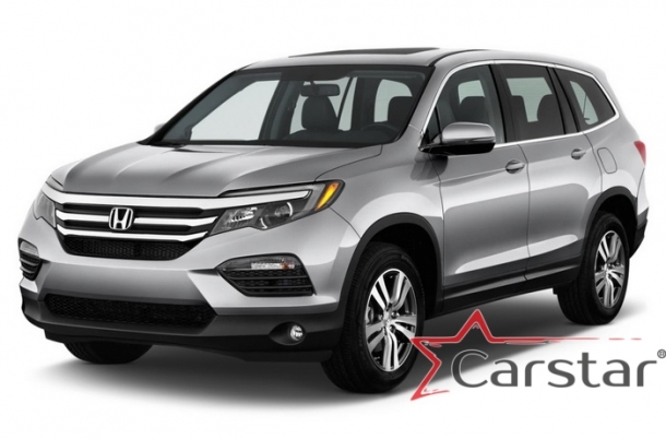 Текстильные коврики для Honda Pilot III (2015->)