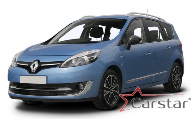 Автомобильные коврики EVA для Renault Scenic III Grand 3 ряда (2010-2016)