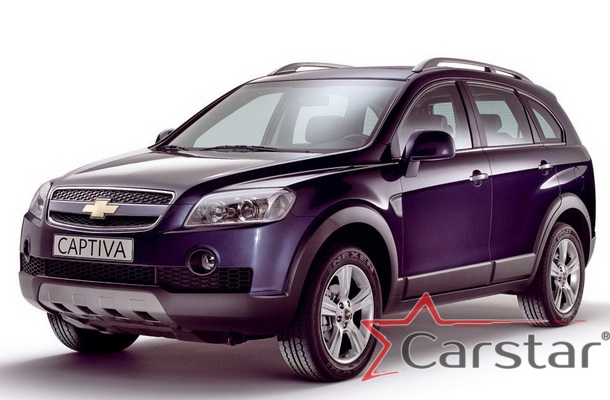 Двухслойные коврики EVA для Chevrolet Captiva 3 ряда (2006-2011)