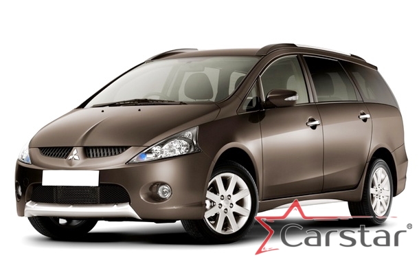 Двухслойные коврики EVA для Mitsubishi Grandis пр.руль (2003-2011) 