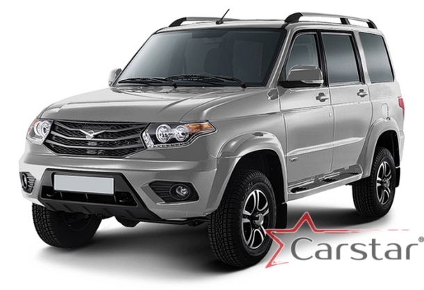 Двухслойные коврики EVA для УАЗ Patriot рестайл (2014->) 3D EVA MAX