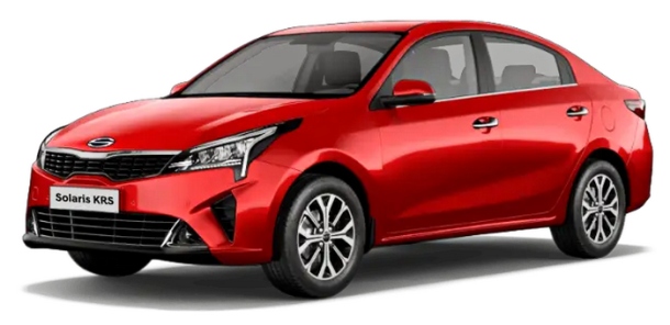 Двухслойные коврики EVA для Solaris KRS (2024->) 