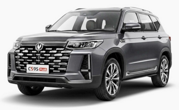 Двухслойные коврики EVA для Changan CS95 Plus (2023->) 