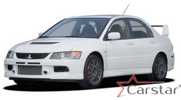Автомобильные коврики EVA 3D для Mitsubishi Lancer Evolution_IX (2005-2007)