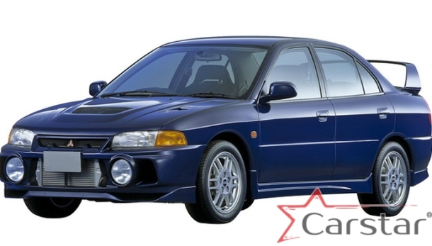 Автомобильные коврики EVA 3D для Mitsubishi Lancer VI (1991-1995)