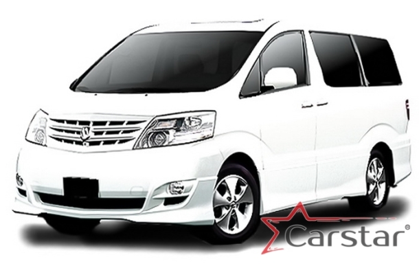 Автомобильные коврики EVA 3D для Toyota Alphard I пр.руль (2002-2008)