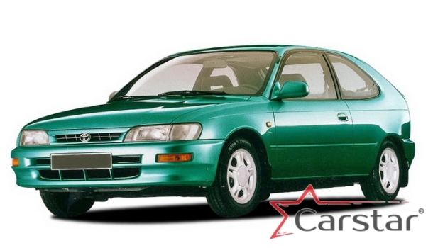 Автомобильные коврики EVA 3D для Toyota Corolla E100 VII пр.руль (1991-2002)
