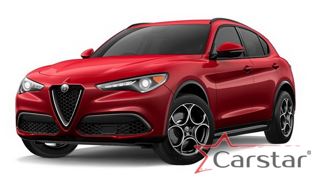 Автомобильные коврики EVA 3D для Alfa Romeo Stelvio I (2016->)
