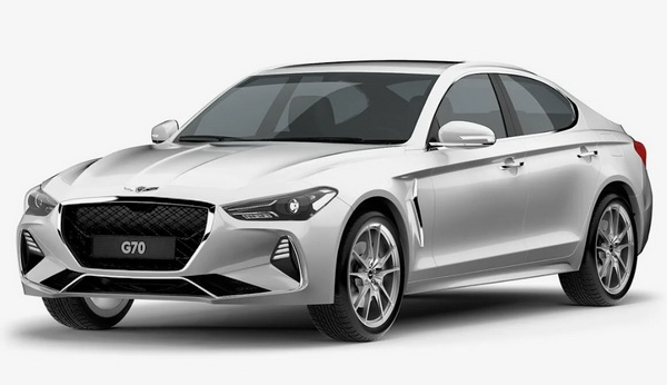 Автомобильные коврики EVA 3D для Genesis G70 4WD (2017-2021)