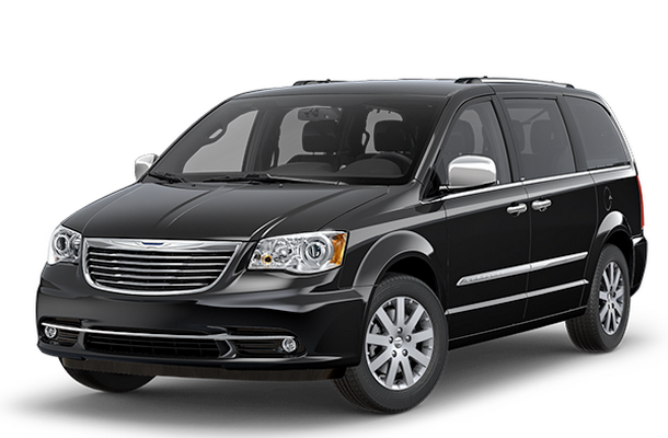 Автомобильные коврики EVA 3D для Chrysler Grand Voyager V (2008->) 2 ряд: кресла 2+1 без прохода